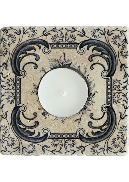 Decor Doğaltaş Mumluk