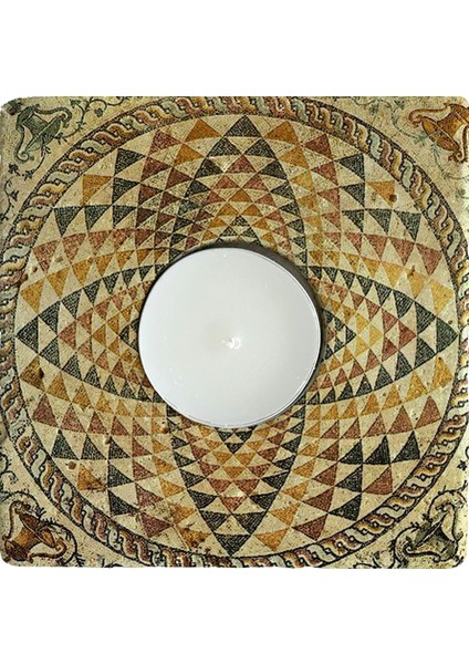 Decor Doğaltaş Mumluk