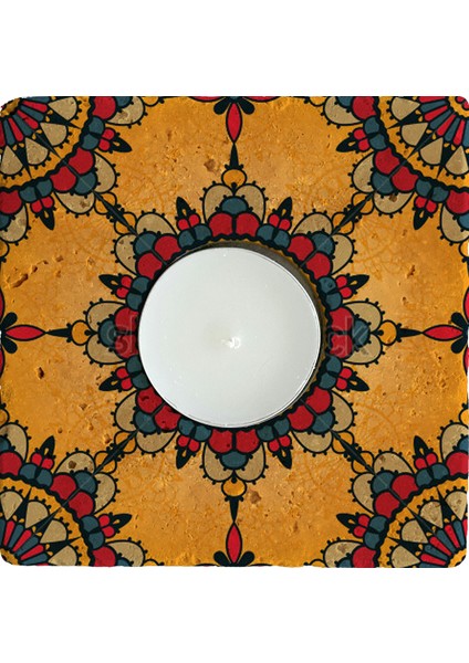 Decor Doğaltaş Mumluk
