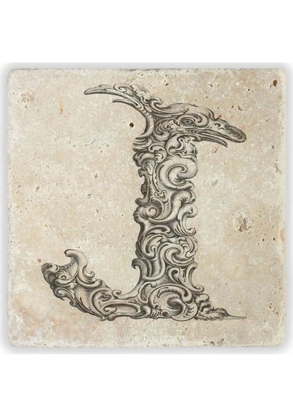 Decor Harf Bardak Altlığı