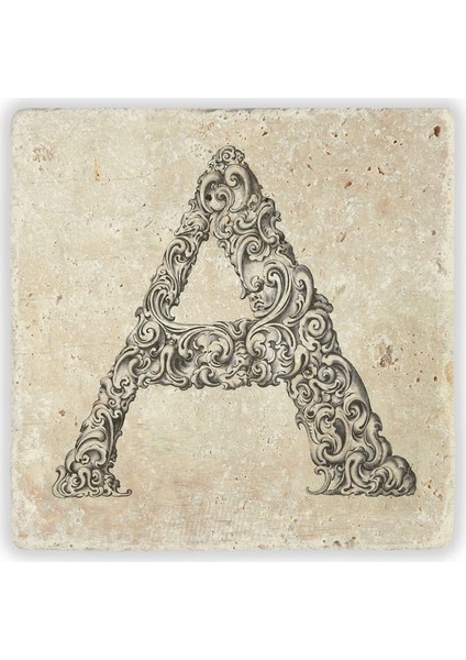 Decor Harf Bardak Altlığı