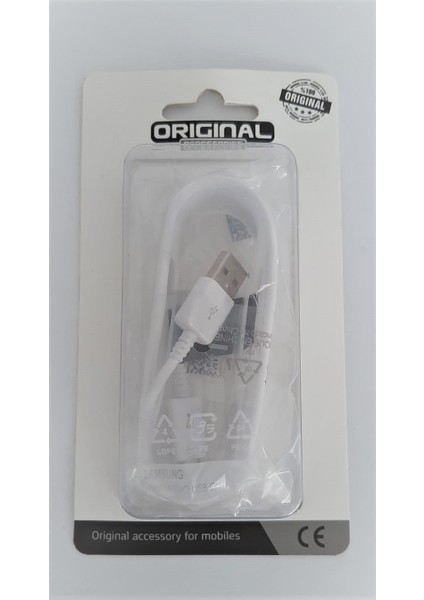 Samsung Micro Sarj Kablosu 1.5 M Beyaz