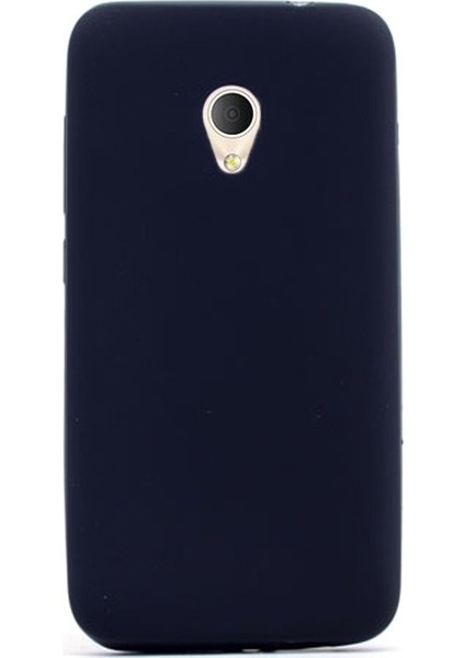 Alcatel U5 Kılıf Premier Silikon Kılıf + Nano Ekran Koruyucu + Kalem Ekran Siyah