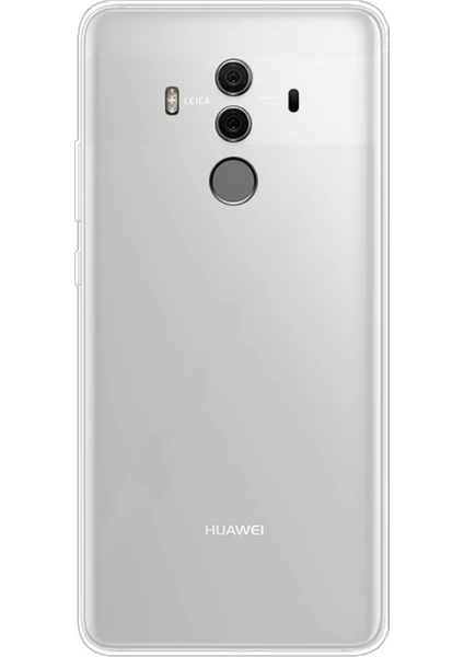 Huawei Mate 10 Pro Kılıf 02 mm Silikon + Nano Ekran Koruyucu + Kalem Şeffaf