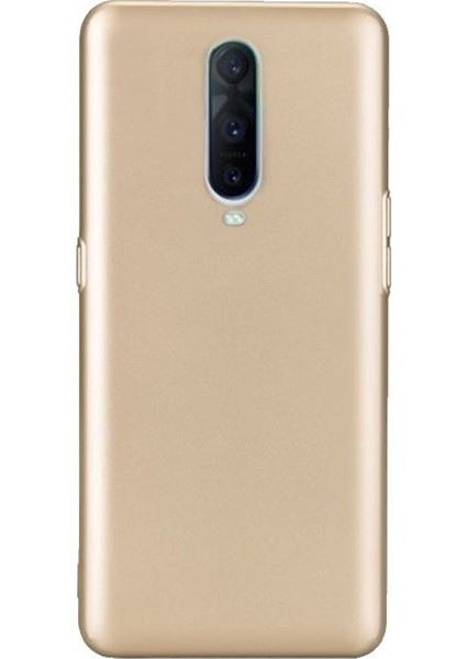 Oppo Rx17 Pro Kılıf Premier Silikon Esnek Koruma + Nano Ekran Koruyucu + Kalem Gold