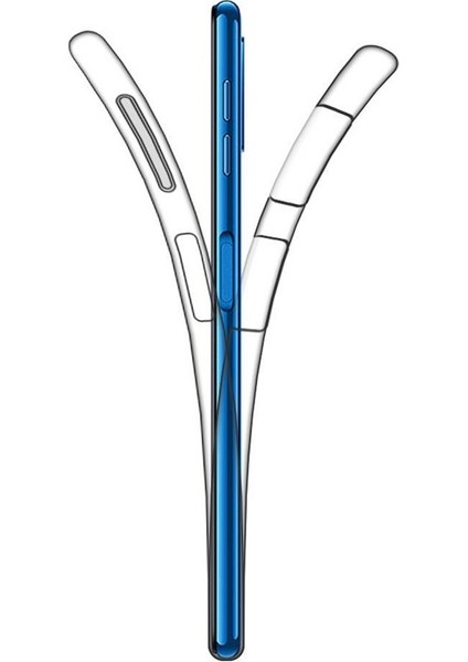 Samsung Galaxy A30s Kılıf Ön Arka Silikon Koruma Şeffaf