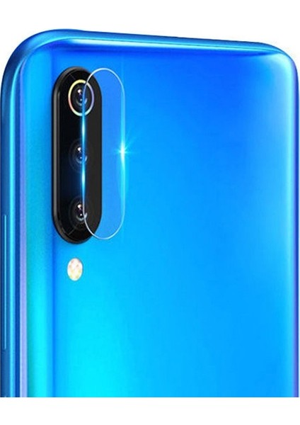 Samsung Galaxy A7 2018 Kamera Lens Koruyucu Cam Şeffaf