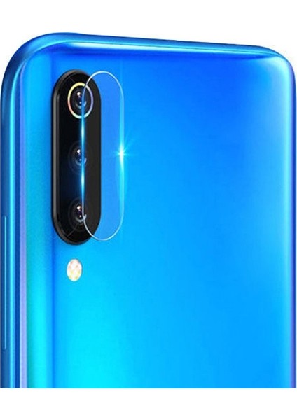 Samsung Galaxy A70 Kamera Lens Koruyucu Cam Şeffaf