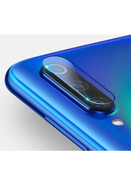 Samsung Galaxy A70 Kamera Lens Koruyucu Cam Şeffaf
