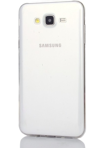 Samsung Galaxy J7 2016 Kılıf 02 mm Silikon + Nano Ekran Koruyucu + Kalem Şeffaf