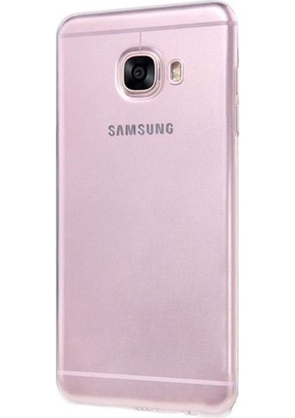 Samsung Galaxy J7 Prime Kılıf 02 mm Silikon + Nano Ekran Koruyucu + Kalem Şeffaf