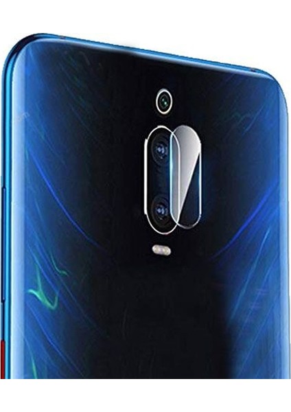 Xiaomi Mi 9T Kamera Lens Koruyucu Cam Şeffaf