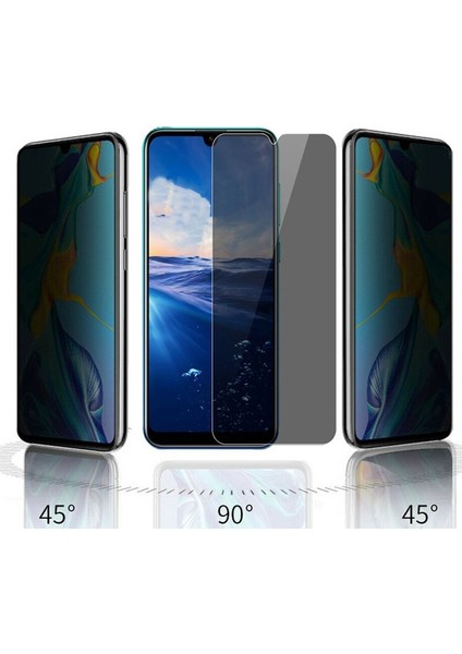 Huawei Y7 2019 Privacy Gizlilik Filtreli Hayalet Cam Siyah fiyatları