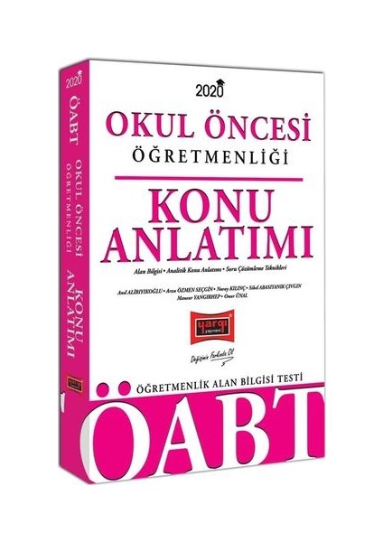 2020 ÖABT Okul Öncesi Öğretmenliği Konu Anlatımı