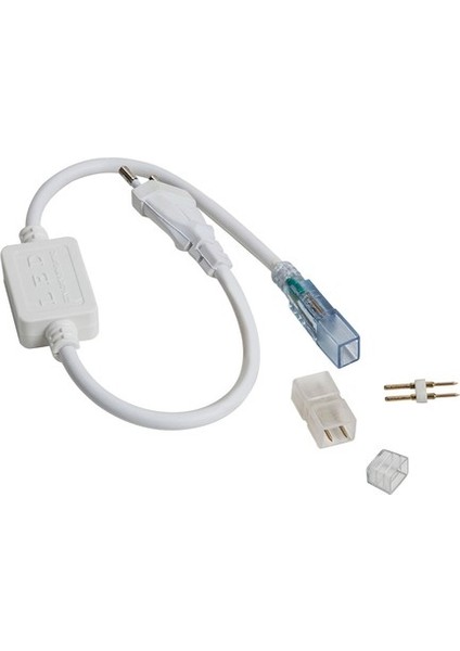 Ledli Işıklı Hortum Fişi 220V