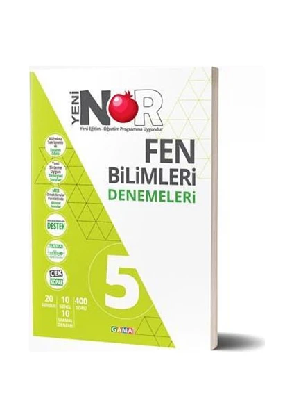 Gama Yayınları 5. Sınıf Fen Bilimleri Denemeleri