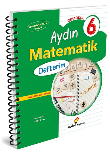 Aydın Yayınları 6. Sınıf Matematik Defterim