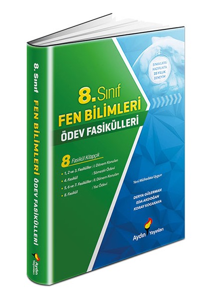 8. Sınıf Fen Bilimleri Ödev Fasikülleri