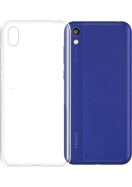 Huawei Honor 8s Kılıf Süper Silikon Yumuşak Arka Koruma Şeffaf