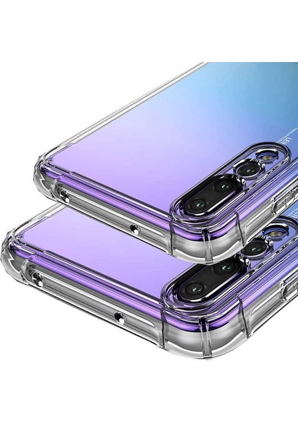 Huawei P Smart Z Kılıf AntiShock Ultra Koruma + Nano Ekran Koruyucu Şeffaf
