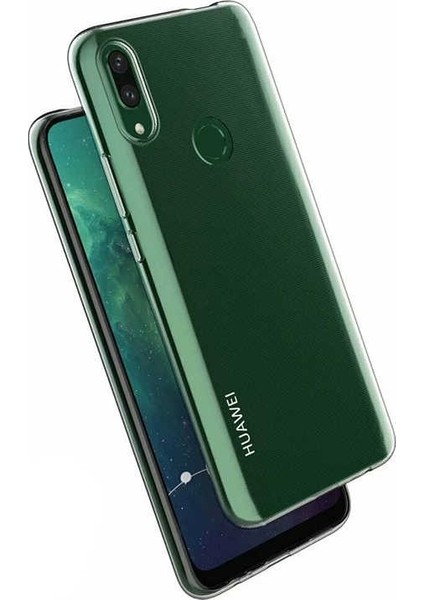 Huawei P Smart Z Kılıf Süper Silikon Yumuşak Arka Koruma Şeffaf