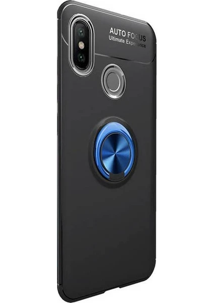 Case Street Xiaomi Mi 6X Kılıf Ravel Yüzüklü Mıknatıslı Silikon + Nano Koruma Karışık Renk