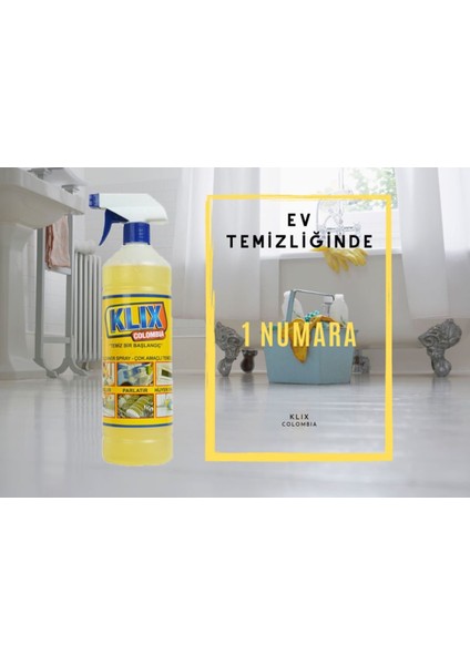 Klix Colombia Çok Amaçlı Temizleyici 1 Litre modelleri