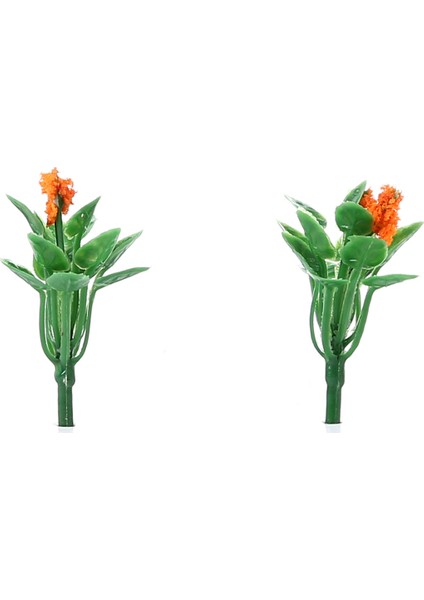 Delrey Çiçek Turuncu 2,5cm 5 Adet
