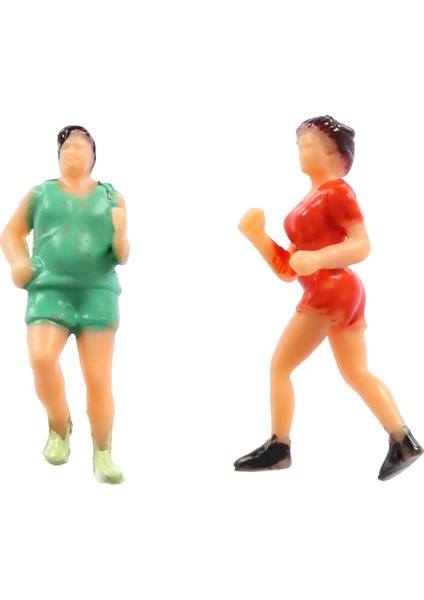 DelRey Maket Tenis Sporcu İnsan Figürü 1/50 2'Li