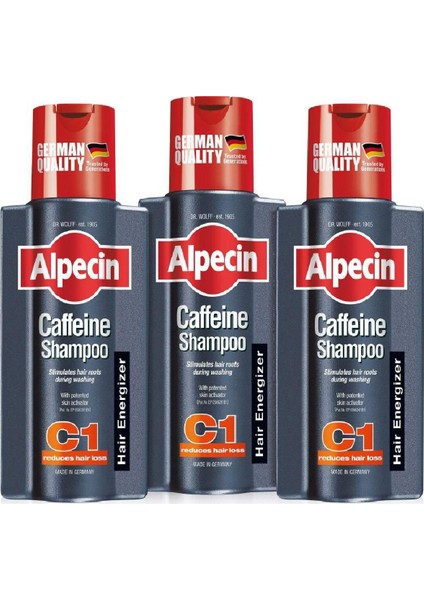 Coffein Kafein 3x Şampuan C1 250 ml