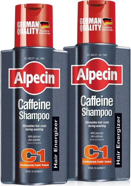 Coffein Kafein Şampuan C1 - 2 x 250 ml