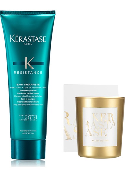 Therapiste Şampuan 250 ml + Kerastase Elixir Ultime Mum