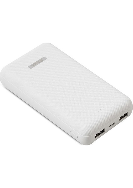 IP-G23 20000mAh 2 Port Powerbank  Beyaz