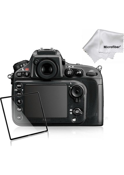 Nikon D5000 İçin Pro.Optical Lcd Ekran Koruyucu 0.5Mm Cam