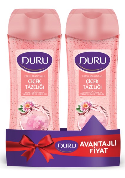 Fresh Sensations Çiçek Tazeliği Duş Jeli 2x450ml