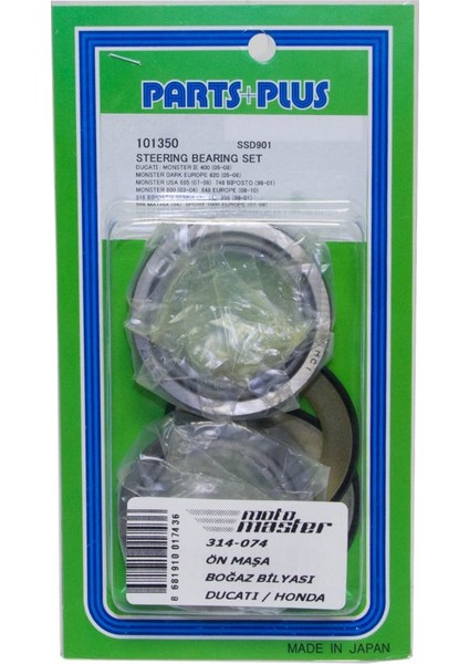 MotoMaster Ducati 1098 S Amortisör (Ön Maşa) Boğaz Bilyası (2007-2011)