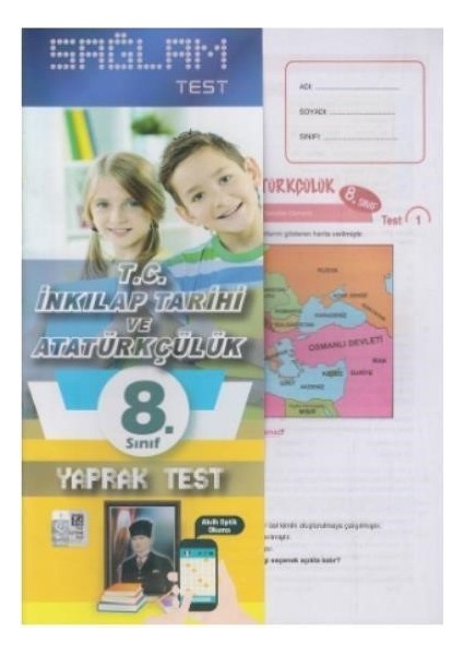Molekül 8. Sınıf T.C. İnkılap Tarihi Ve Atatürkçülük Sağlam Yaprak Test Poşetliyeni