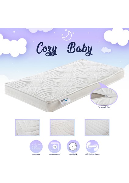 - Cozy Baby Yatak - 60X120 cm Bebek Yatağı