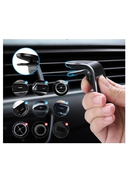 Mandallı Mıknatıslı Araç Içi Telefon Tutucu modelleri