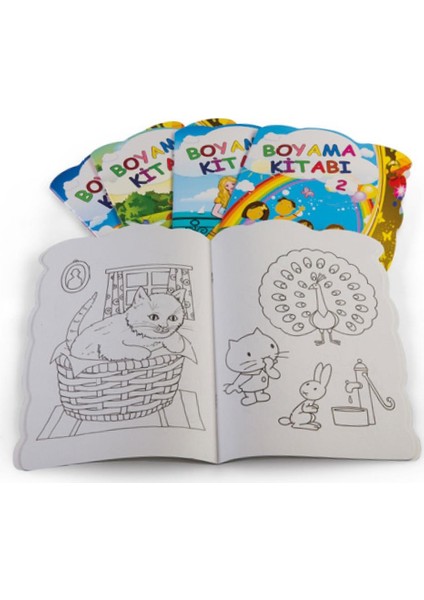 5'li Boyama Kitabı Seti
