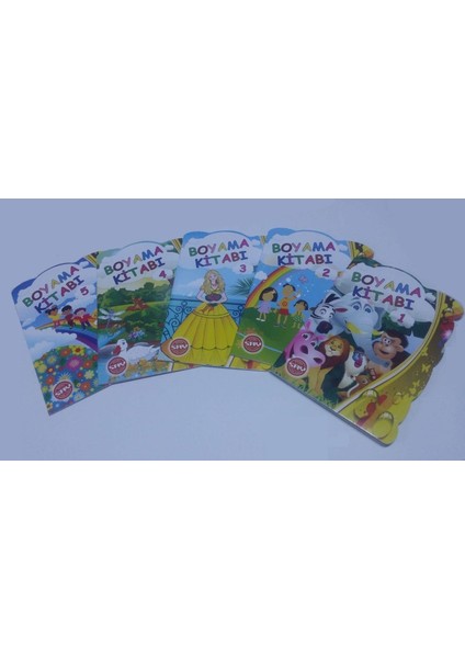 5'li Boyama Kitabı Seti fiyatları
