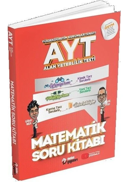 Metin Yayınları AYT Matematik Soru Kitabı