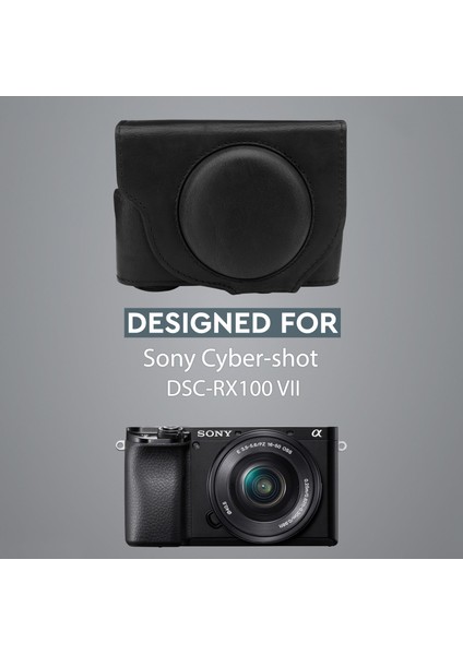 Sony Cyber-Shot DSC-RX100 VII Suni Deri Kamera Çantası fırsatları