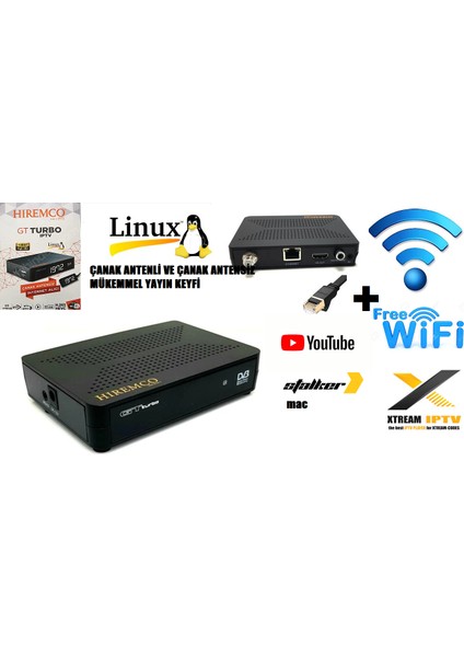 Turbo IPTV Plus Uydu Alıcısı