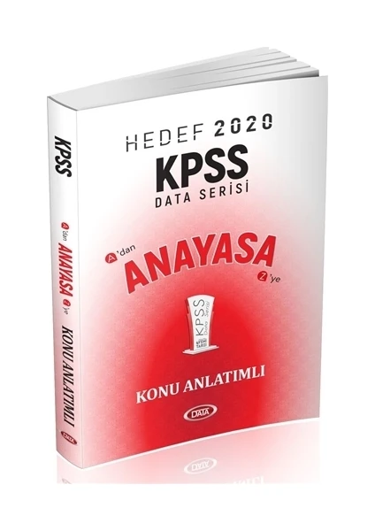 Data Yayınları Hedef 2020 KPSS Anayasa Konu Anlatımlı