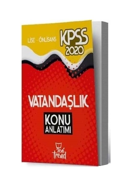 2020 KPSS Lise Önlisans Genel Yetenek Genel Kültür Vatandaşlık Konu Anlatımı