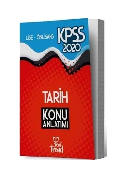 2020 KPSS Lise Önlisans Genel Yetenek Genel Kültür Tarih Konu Anlatımı