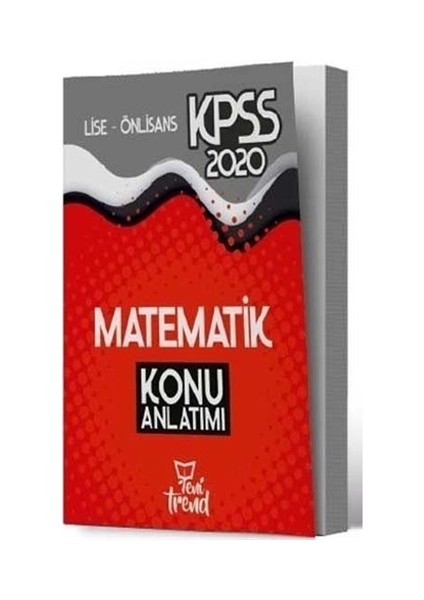 2020 KPSS Lise Önlisans Genel Yetenek Genel Kültür Matematik Konu Anlatımı