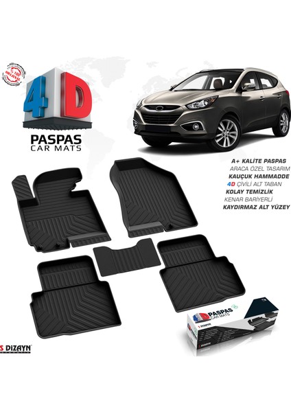 Hyundai ix35 4D Havuzlu Paspas 2010-2017