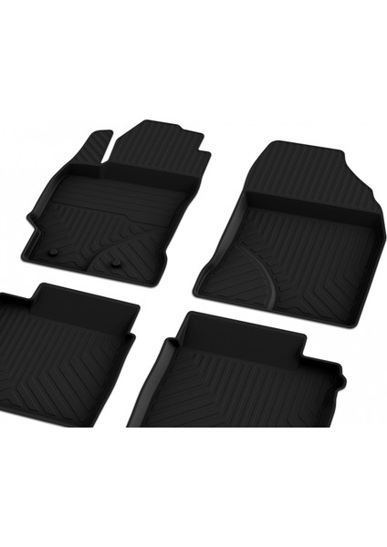 Toyota Corolla 4D Havuzlu Paspas 2013-2018 A+Kalite